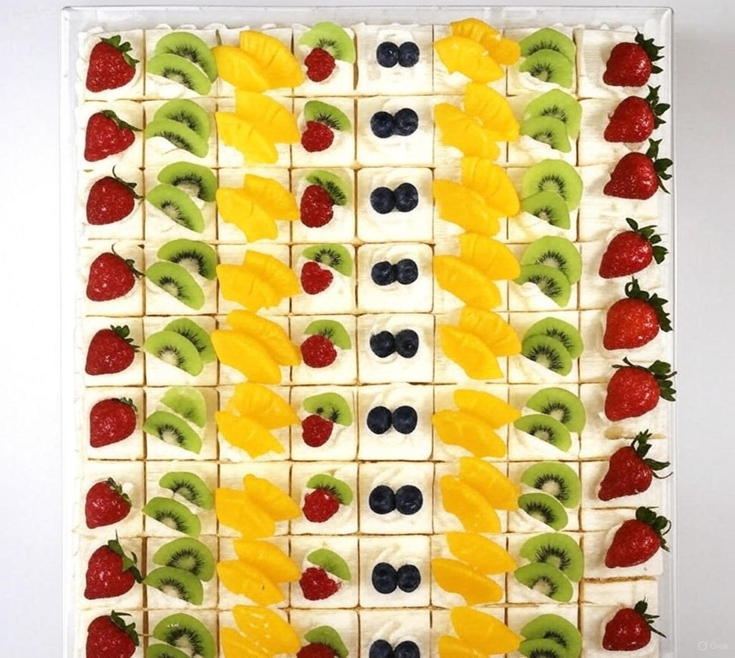 Egg-Free Rainbow Fruit Cream Sponge