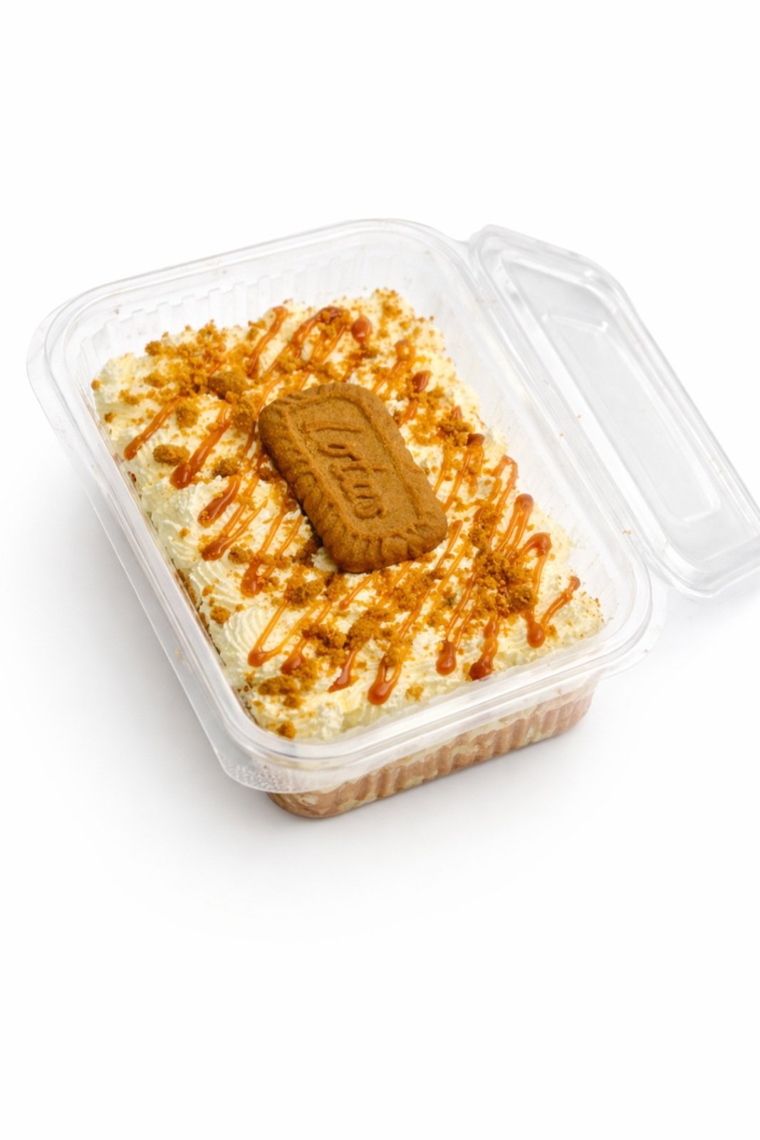 Egg-Free Lotus Biscoff Milk Cake